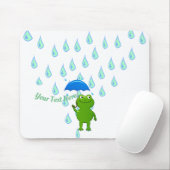 Cute Kawaii Frog and Rain Muismat (Met muis)