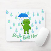 Cute Kawaii Frog and Rain Muismat (Met muis)