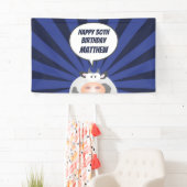 Cute Kawaii Funny Cartoon Koe Happy 30th Birthday Spandoek (Insitu)