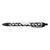 Cute Kawaii Geest Halloween Script Naam Monogram Zwarte Inkt Pen (Bodem)