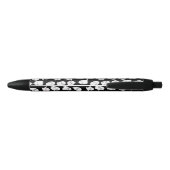 Cute Kawaii Geest Halloween Script Naam Monogram Zwarte Inkt Pen (Achterkant)