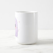 Cute Kawaii Ghost Coffee Mug | Cozy Halloween Cup Koffiemok (Center)