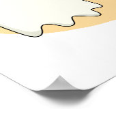 Cute Kawaii Ghost Couple Poster (Hoek)