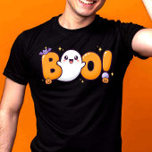 Cute Kawaii Halloween “BOO!” Ghost T-shirt