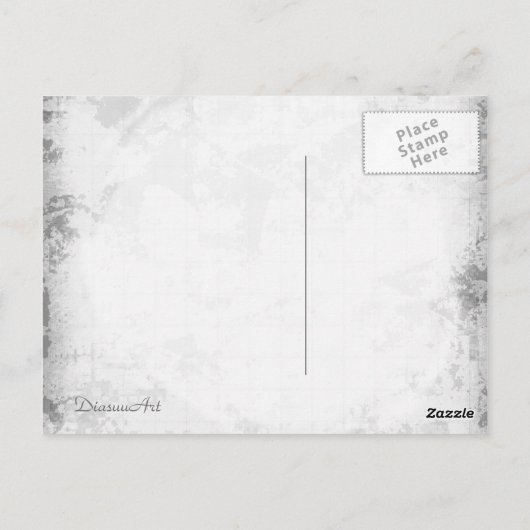 Cute Kawaii Halloween cupcake Briefkaart (Achterkant)