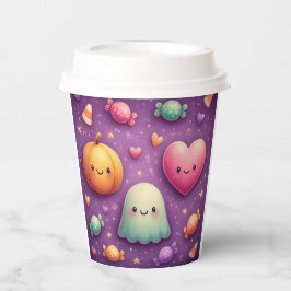 Cute Kawaii Halloween Paper Cups Papieren Bekers