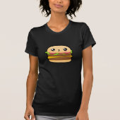 Cute Kawaii Hamburger T-Shirt (Voorkant)