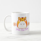 Cute Kawaii Hamster Custom Koffiemok (Links)