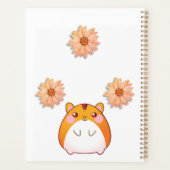 Cute Kawaii Hamster Custom Planner (Achterkant)