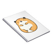 Cute Kawaii Hamster Notitieboek (Rechterzijde)