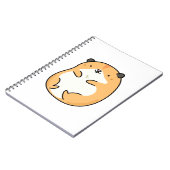 Cute Kawaii Hamster Notitieboek (Linkerzijde)