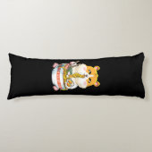 Cute Kawaii Hamster Ramen Anime Lichaamskussen (Voorkant)
