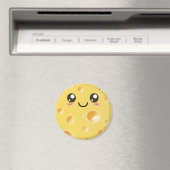 Cute Kawaii Happy Cheese Magneet (Insitu (Vaatwasser))