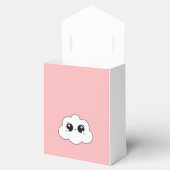 Cute Kawaii Happy Cloud Minimalist Design Bedankdoosjes (Geopend)