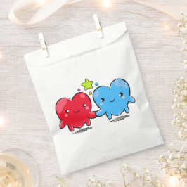Cute Kawaii Hartjes Favor Zak – Liefde & Vriendsch Bedankzakje