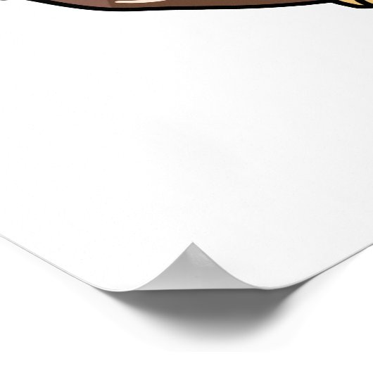 Cute Kawaii Hedegel Poster (Hoek)