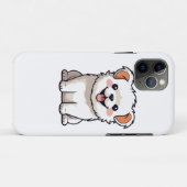 Cute Kawaii Hond Vinyl Sticker - Schattige Cartoon Case-Mate iPhone Case (Achterkant (horizontaal))