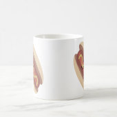 Cute Kawaii Hot Dog Koffiemok (Center)