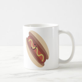 Cute Kawaii Hot Dog Koffiemok