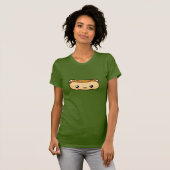 Cute Kawaii Hot Dog T-Shirt (Voorkant volledig)