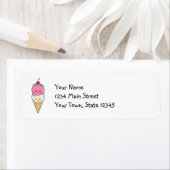 Cute Kawaii Ice Cream Etiket (Insitu)