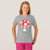 Cute Kawaii Japanse Kinoko Panda T-shirt (Voorkant volledig)