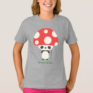 Cute Kawaii Japanse Kinoko Panda T-shirt