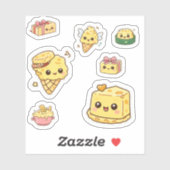 Cute Kawaii Kaas Sticker Pack  (Vel)