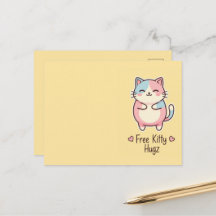 Cute Kawaii Kat Gratis Puppies Knuffels Pastel