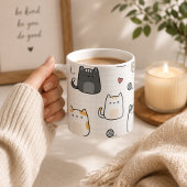 Cute Kawaii Kat Patroon Koffiemok