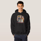 Cute Kawaii Katten Comic Zegt Wow en Hi Pullover (Voorkant volledig)