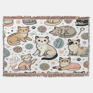 Cute Kawaii Katten Dekentho - Knus en Schattig Deken