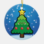 Cute Kawaii kerstboom Decoratie (Voorkant)