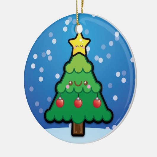 Cute Kawaii kerstboom Decoratie (Links)