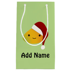 Cute Kawaii Kerstmis Mango Klein Cadeauzakje
