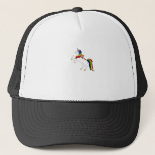 Cute Kawaii Kids Eenhoorn Rode Panda Liefhebber T- Trucker Pet