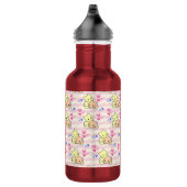 Cute Kawaii Kittens Roze Pastel RVS Waterfles (Rechts)