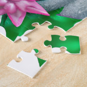 Cute Kawaii Koala Beer met bloemen Legpuzzel (Zijkant)