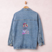 Cute Kawaii Konijn Leren Jas Denim Jacket (Hangar)