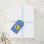 Cute Kawaii Lemon Cadeaulabel (Met Touw)