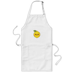 Cute Kawaii Lemon Lang Schort