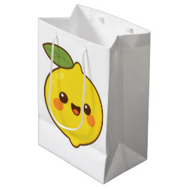 Cute Kawaii Lemon Medium Cadeauzakje
