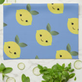 Cute Kawaii Lemon Pattern Theedoek (Gevouwen)