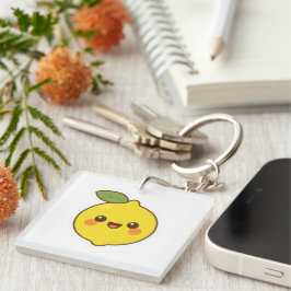 Cute Kawaii Lemon Sleutelhanger