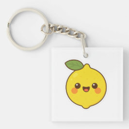 Cute Kawaii Lemon Sleutelhanger