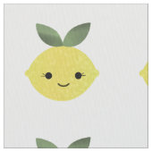 Cute Kawaii Lemon Stof (Close Up)