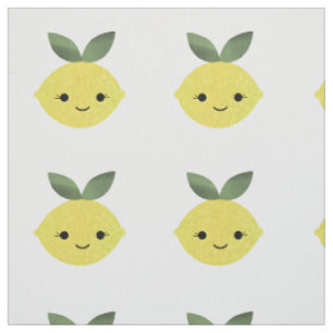 Cute Kawaii Lemon Stof