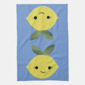 Cute Kawaii Lemon Theedoek (Verticaal)