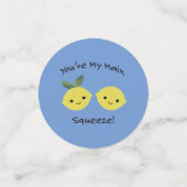 Cute Kawaii Lemons Confetti (Kleine voorkant)