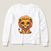 Cute Kawaii Lion Cub Graphic (Voorkant)